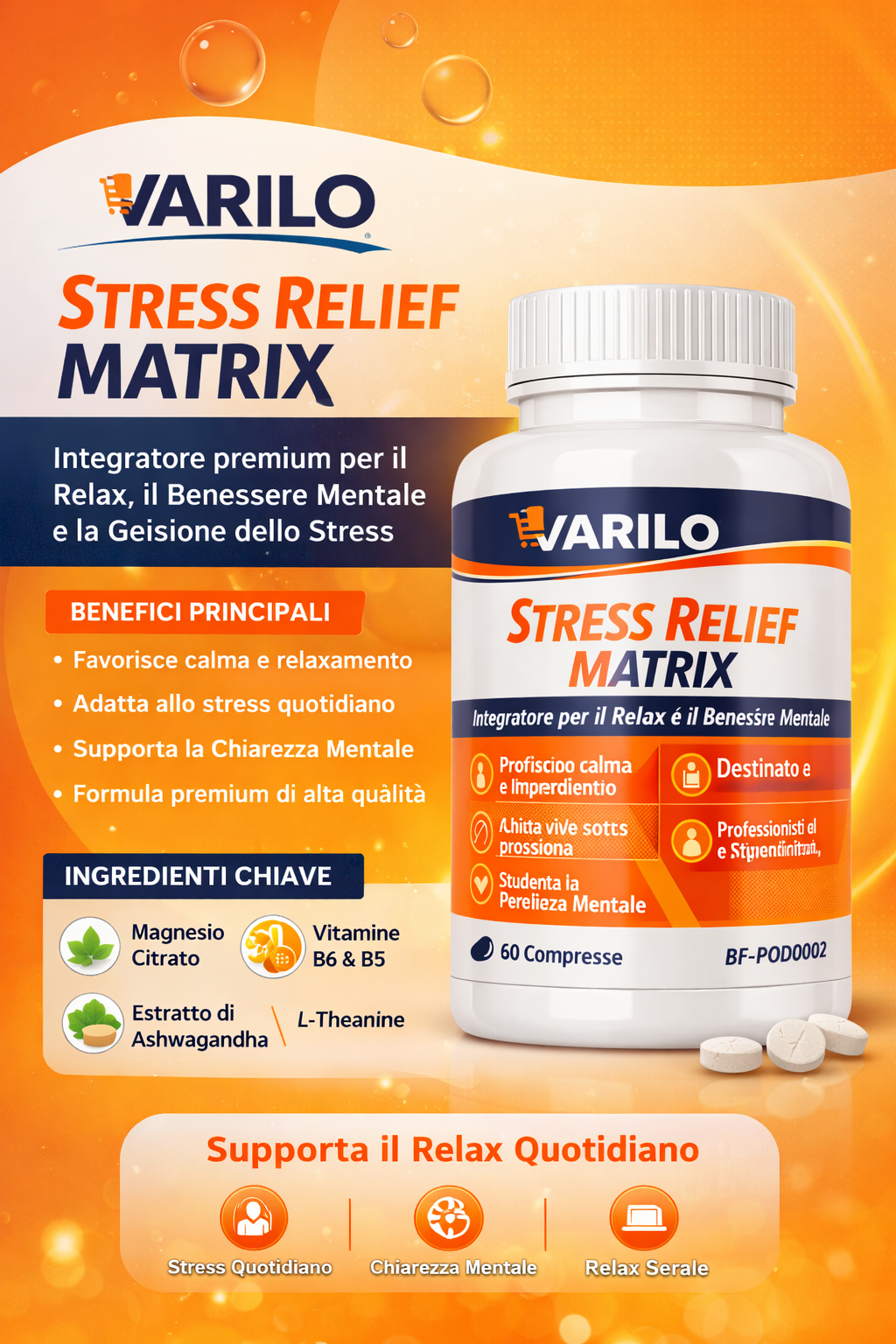 Stress Relief Matrix